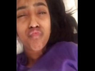 Desi Juicy round boobs girl exposed by cousin